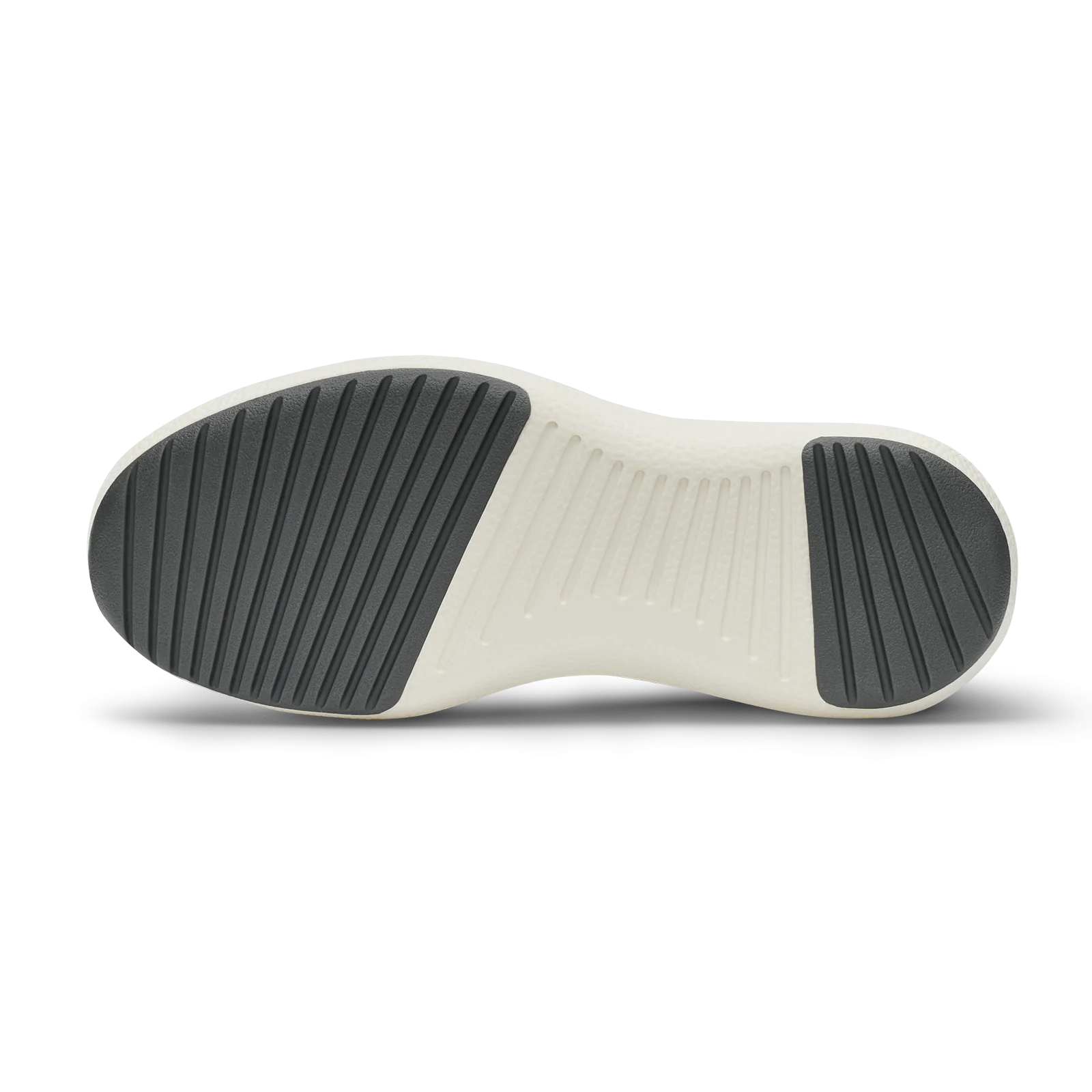 MENS WOOL RUNNER-UP MIZZLES - DARK GREY (NATURAL WHITE) - Image 5