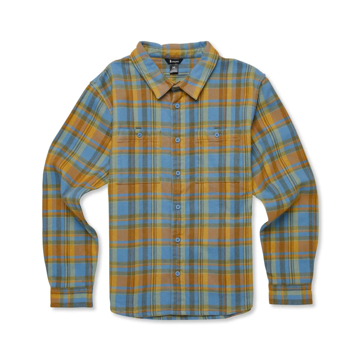 Mero Organic Flannel Shirt - FJORD AND SEED PLAID - Image 5