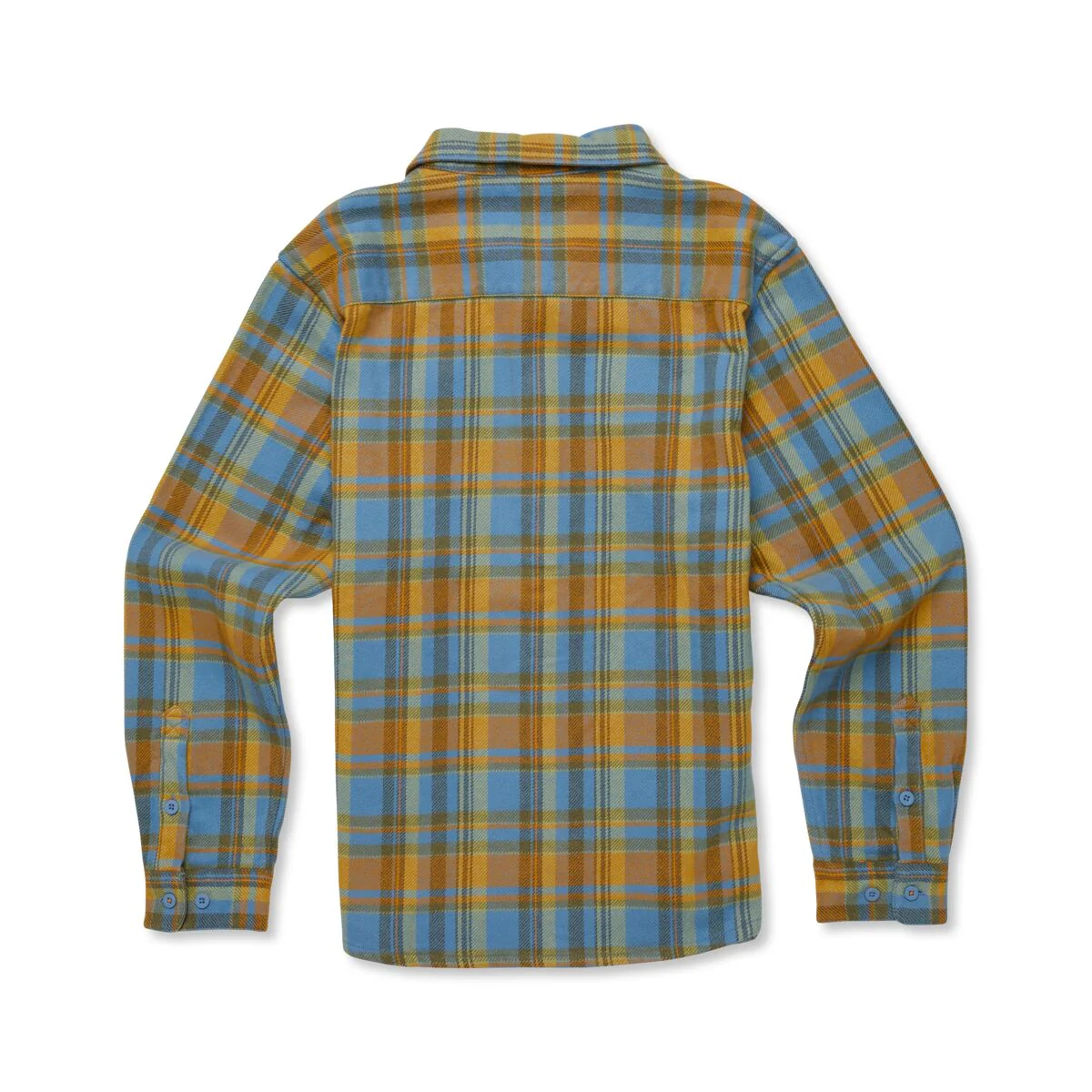 Mero Organic Flannel Shirt - FJORD AND SEED PLAID - Image 6