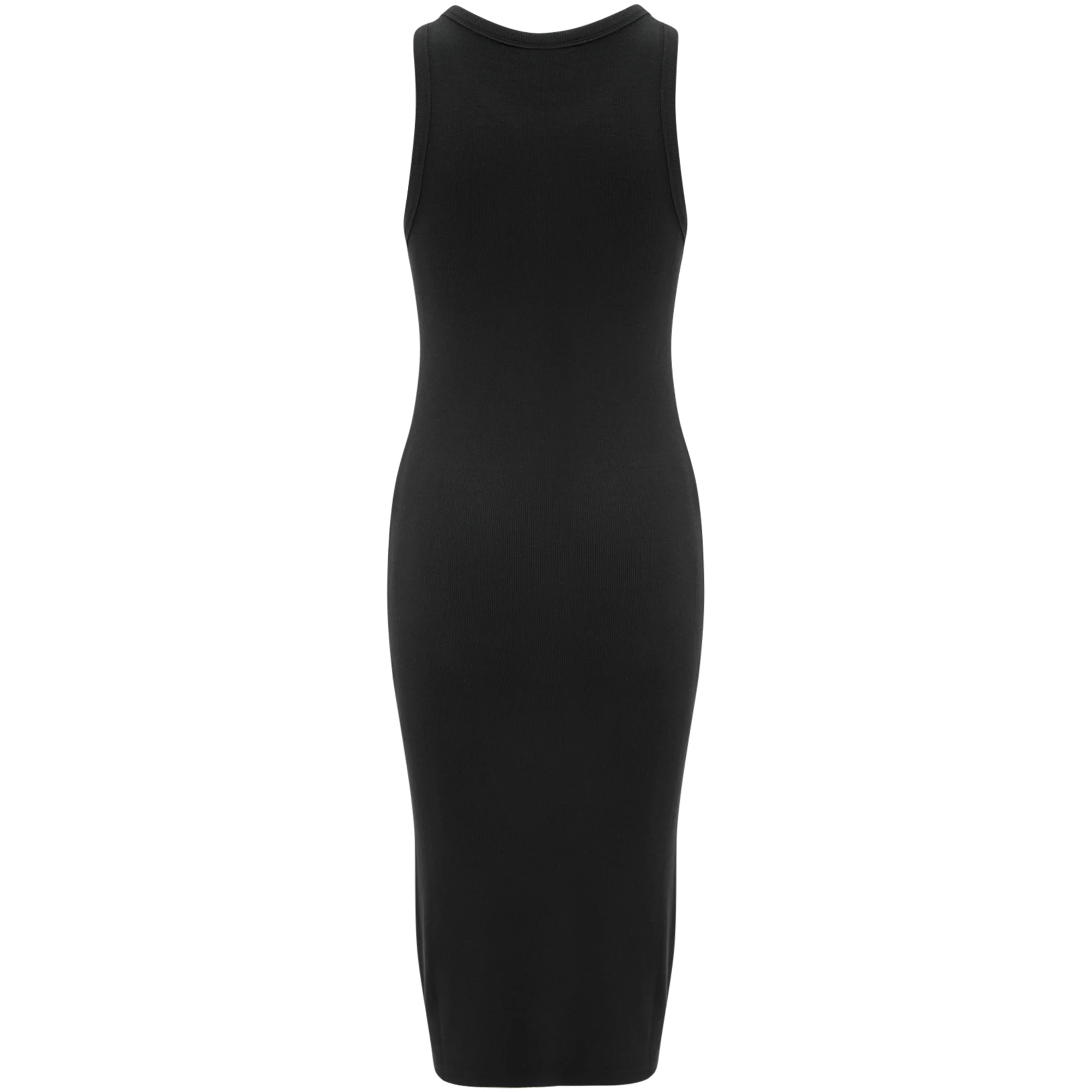 MILA LOGO SOFT DRESS - BLACK - Image 3