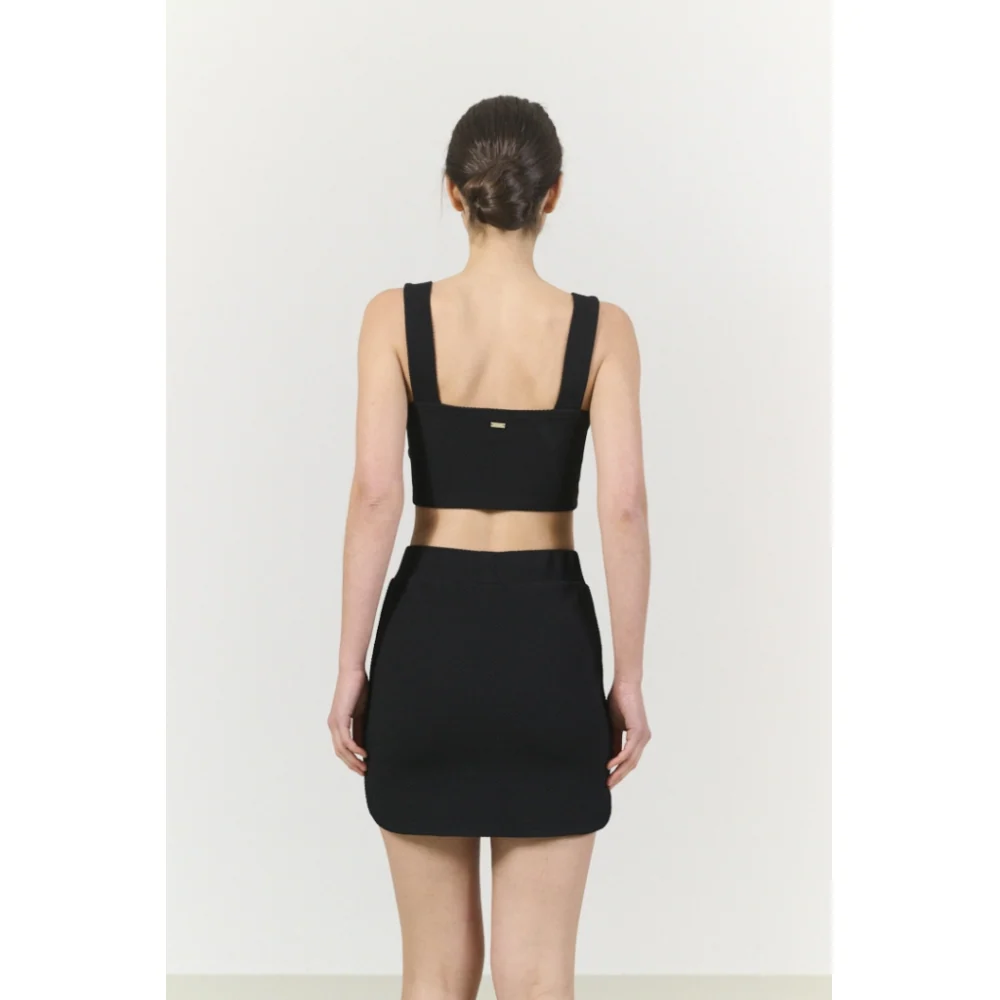 MOON CLASSIC BANDEAU BRA - BLACK - Image 3