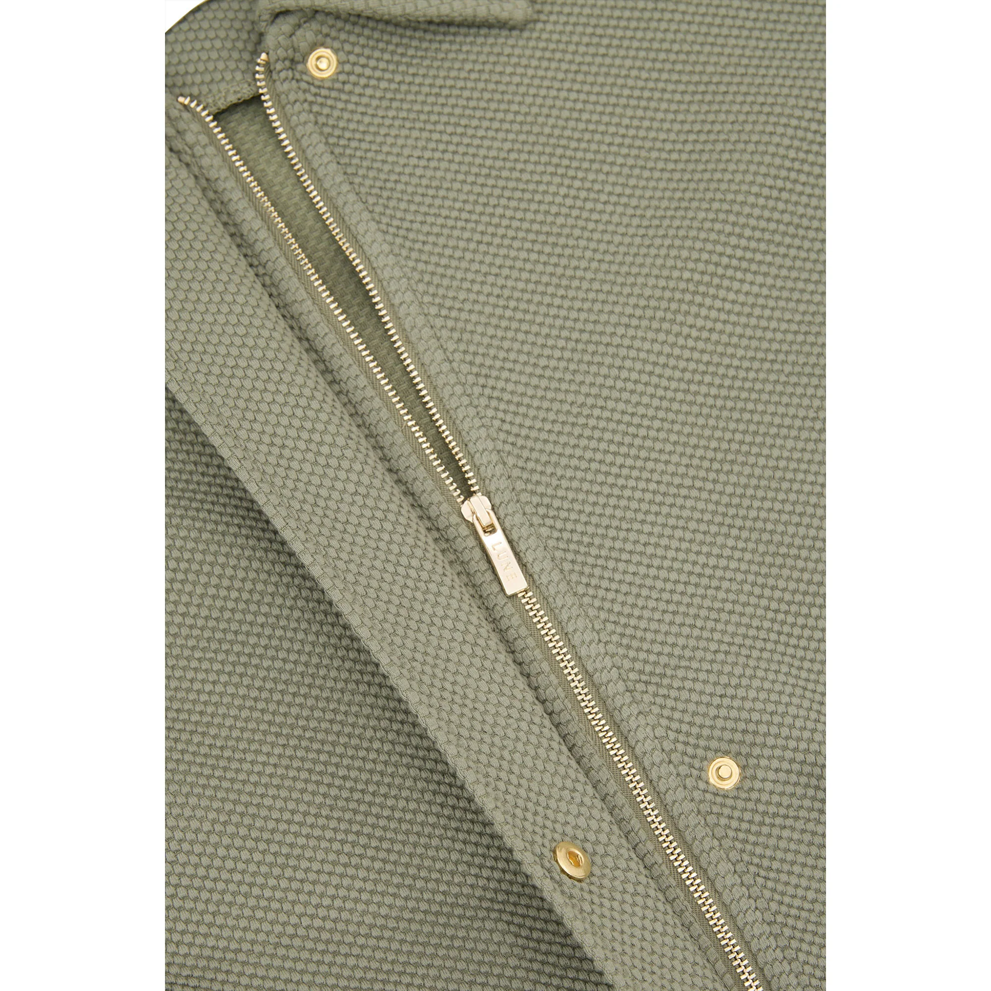 MOON CLASSIC SLEEVELESS JACKET - OLIVE - Image 4