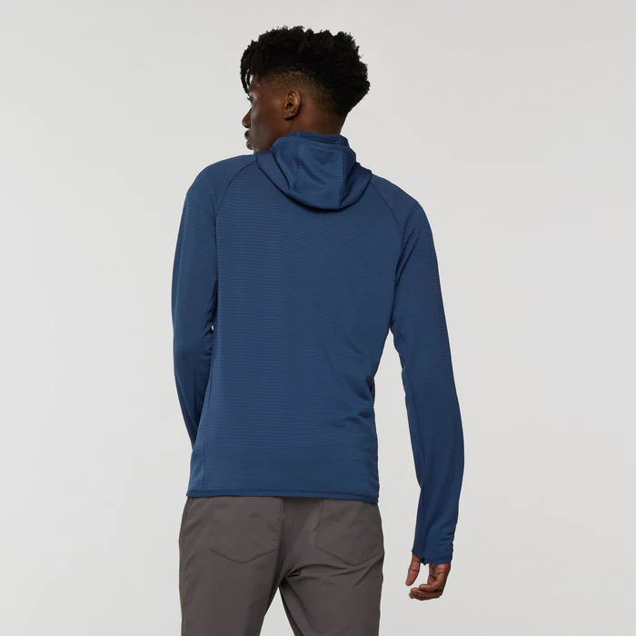 Otero Fleece Full-Zip Hooded Jacket - DEEP SEA - Image 5