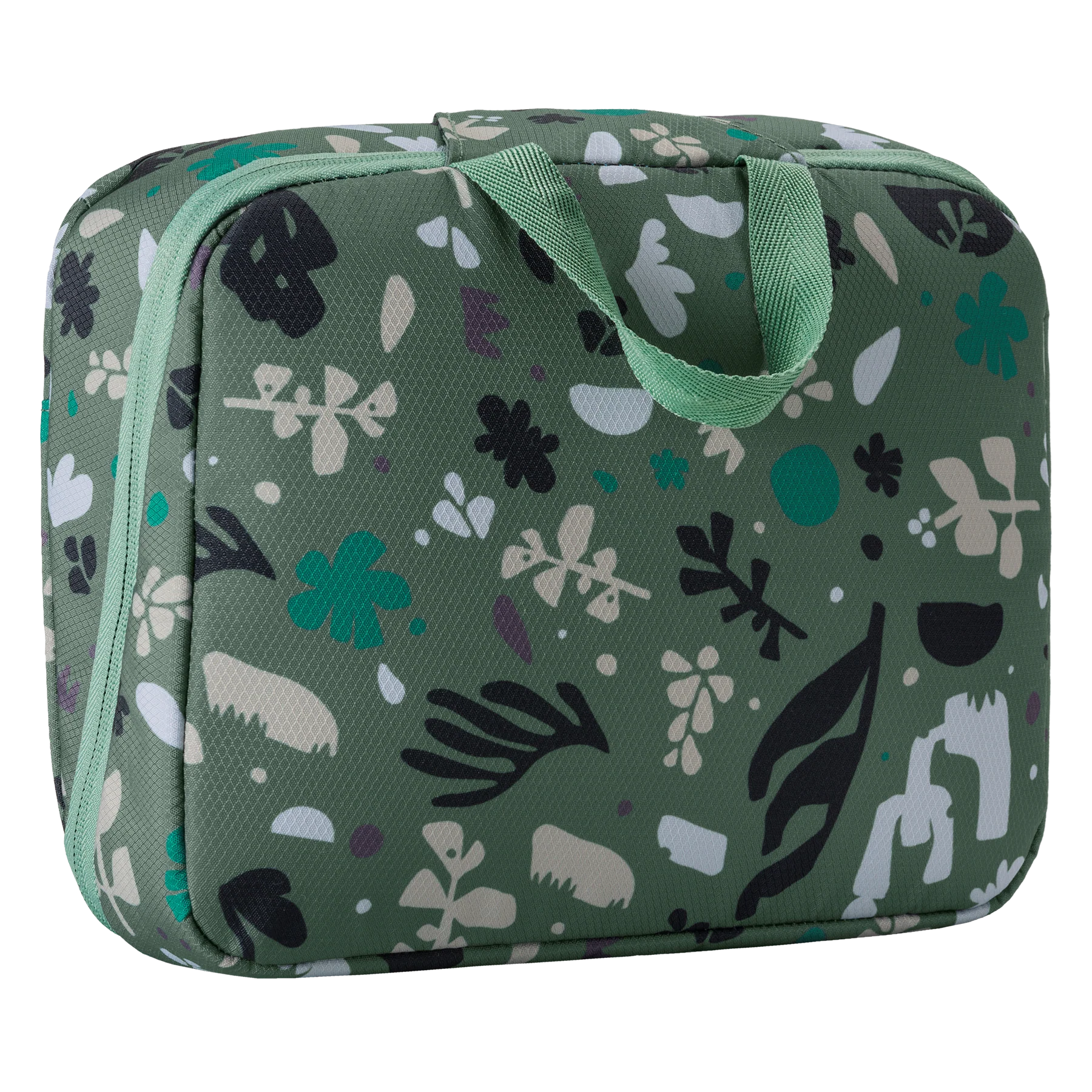 PACK-IT HANGING TOILETRY KIT - ROOTS AND SHOOTS: DUCK GREEN - Image 3