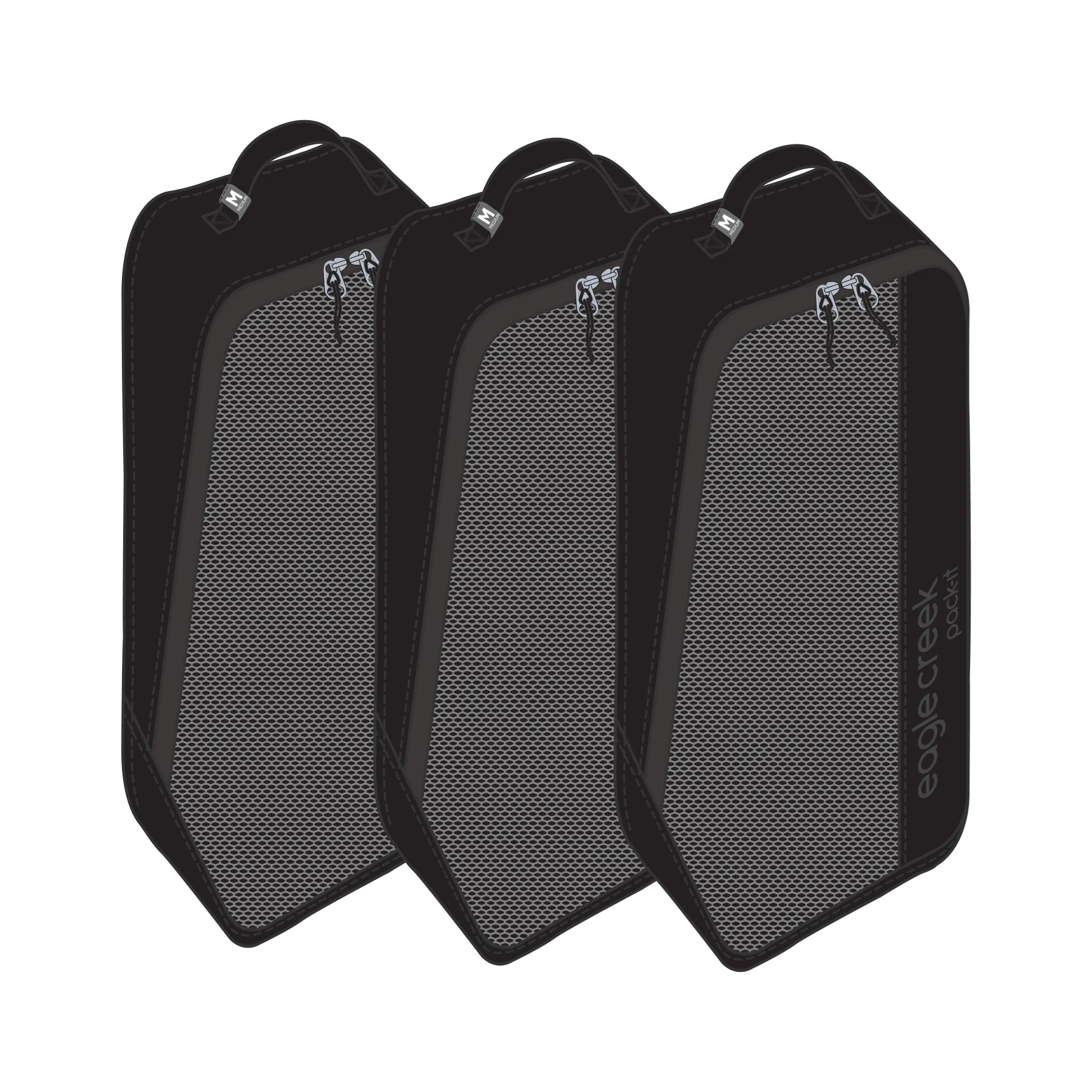 PACK-IT REVEAL SLIM CUBE SET M/M/M - BLACK