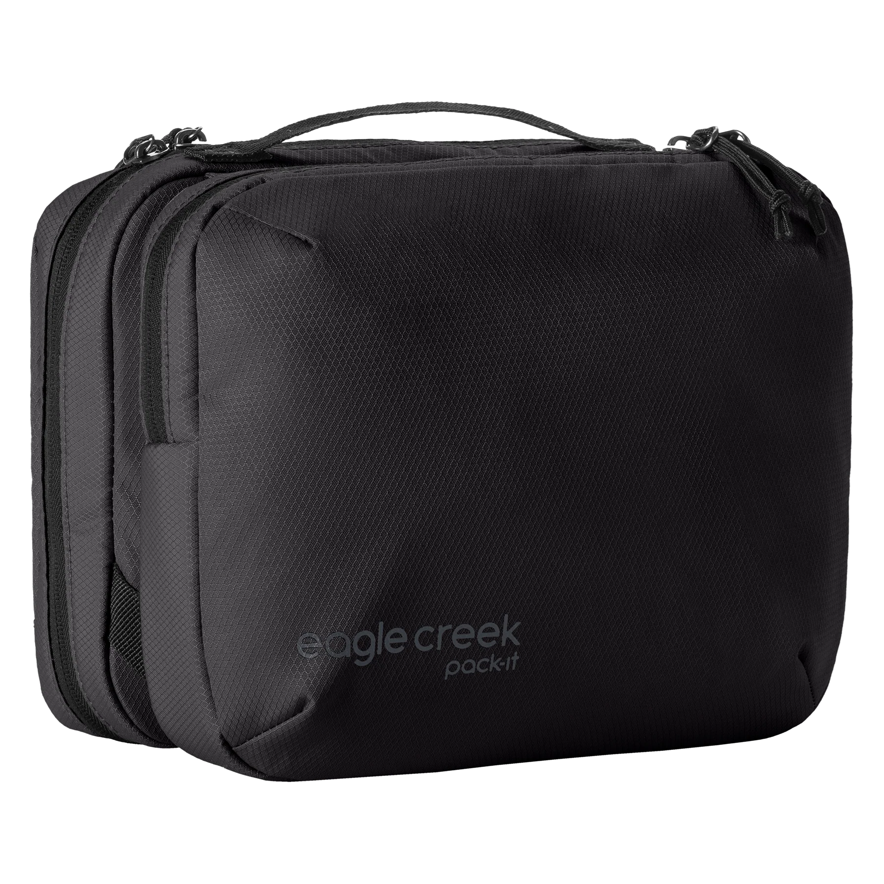 PACK-IT TRIFOLD TOILETRY KIT - BLACK