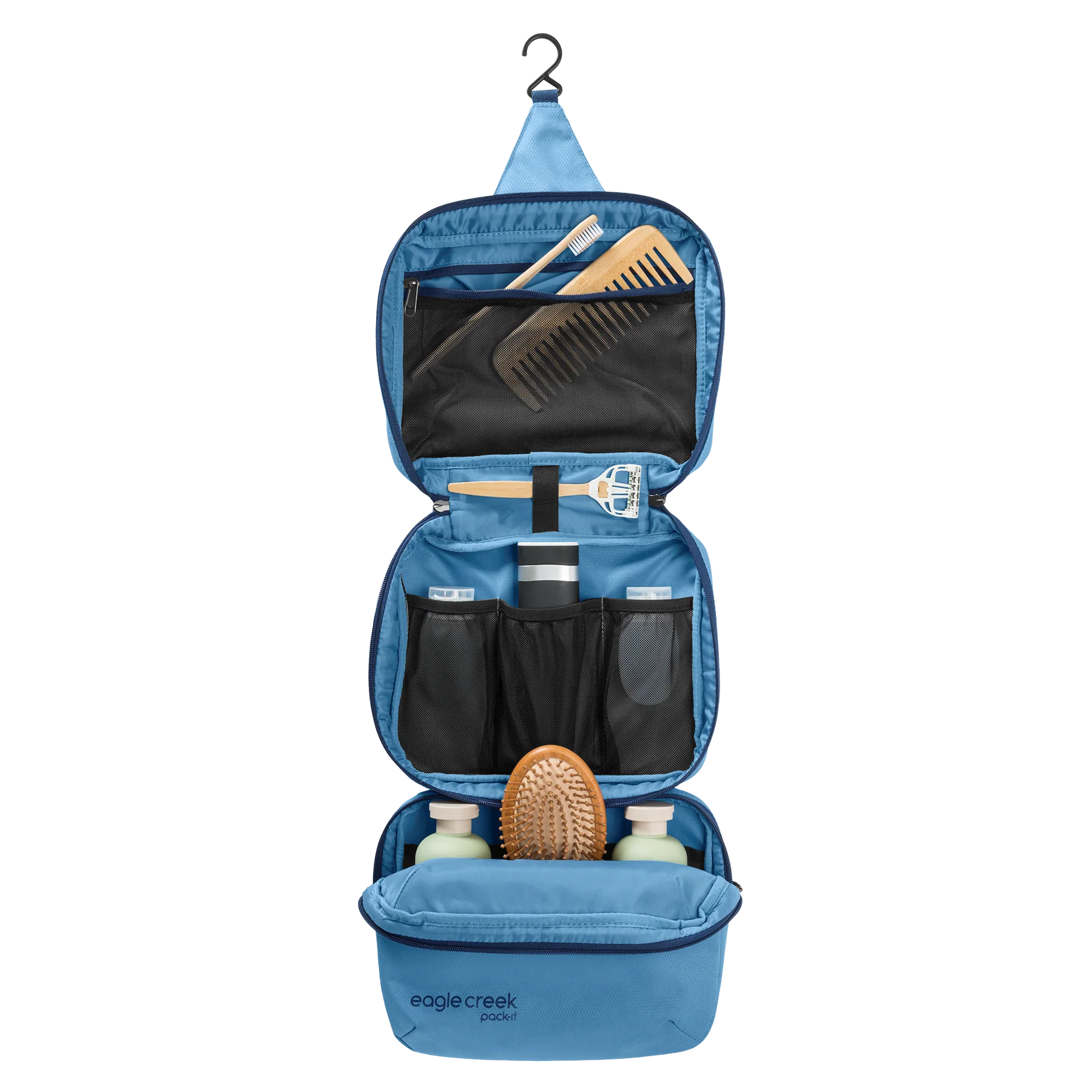 PACK-IT TRIFOLD TOILETRY KIT - BLUE DAWN - Image 5