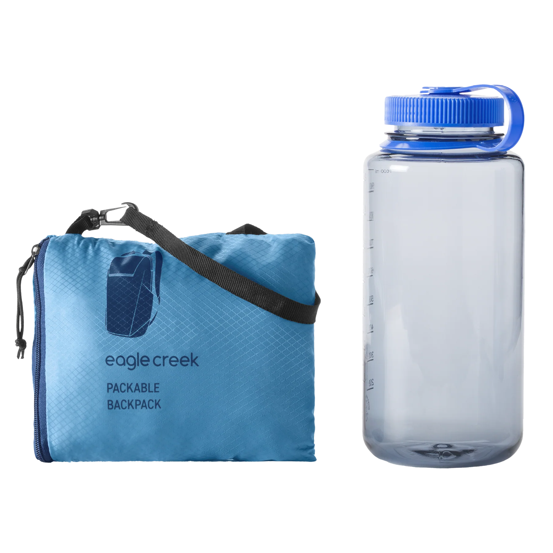 PACKABLE BACKPACK - BLUE DAWN - Image 4