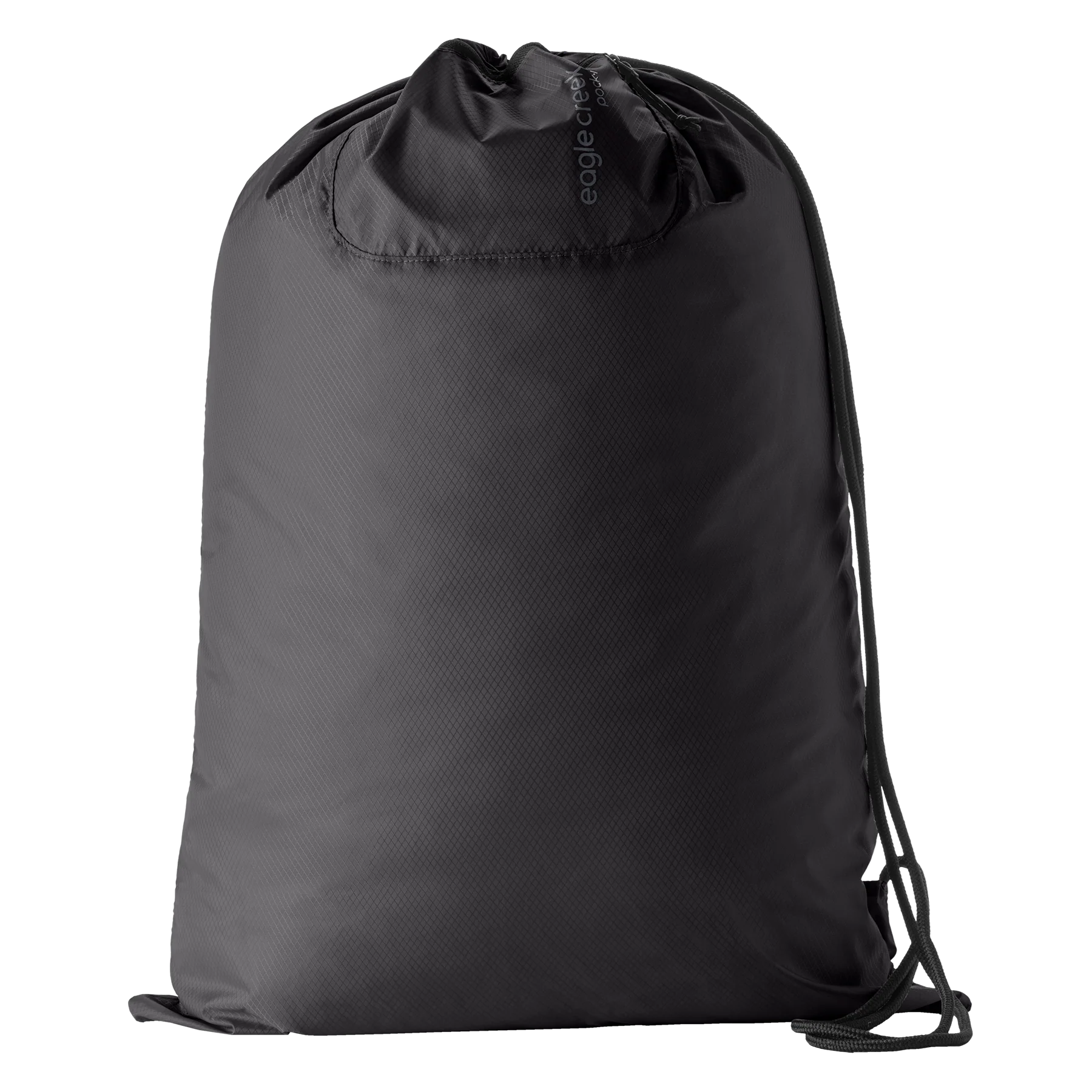 PACKABLE DRAWSTRING SACK - BLACK - Image 2