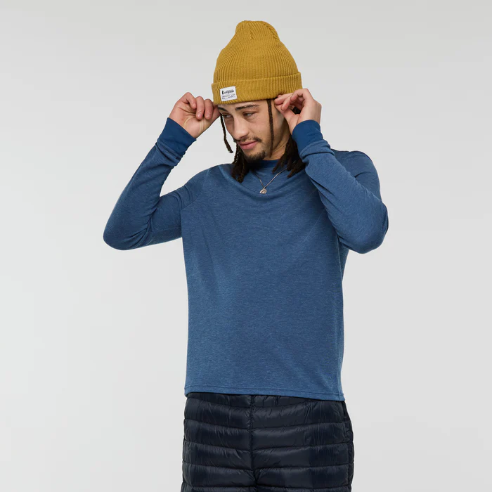 Perenne Long-Sleeve Shirt - DEEP SEA