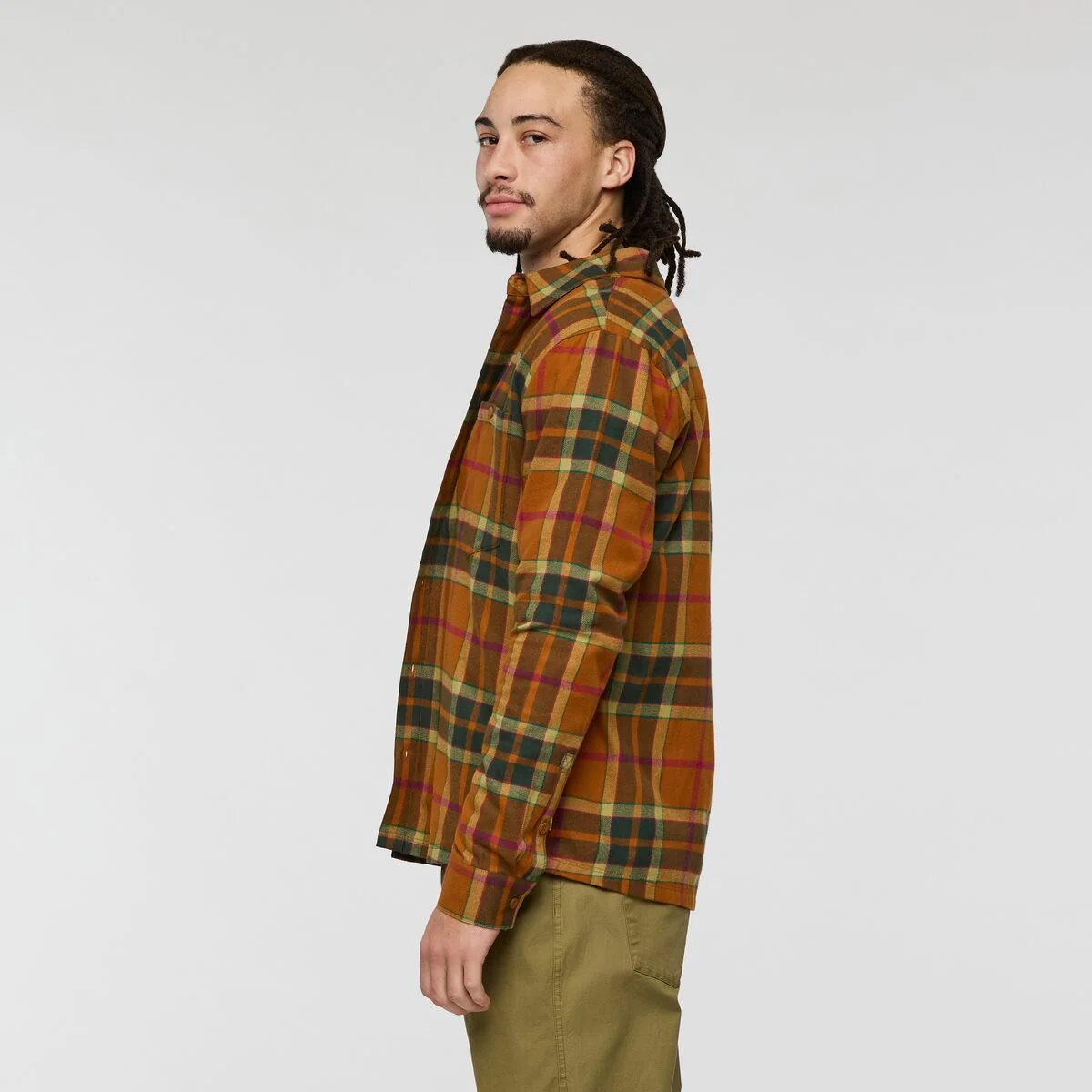 Quedo Flannel Shirt - SIENNA PLAID - Image 2