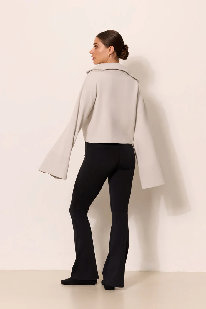 RIVER LIFT HIGHWAISTED FLARE LEGGING - BLACK - Image 3