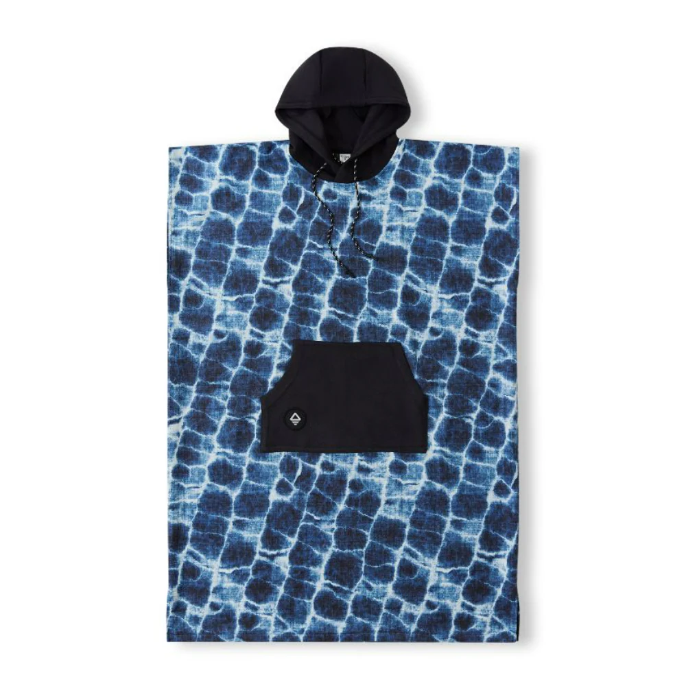 SM CHANGING PONCHO - AGUA BLUE