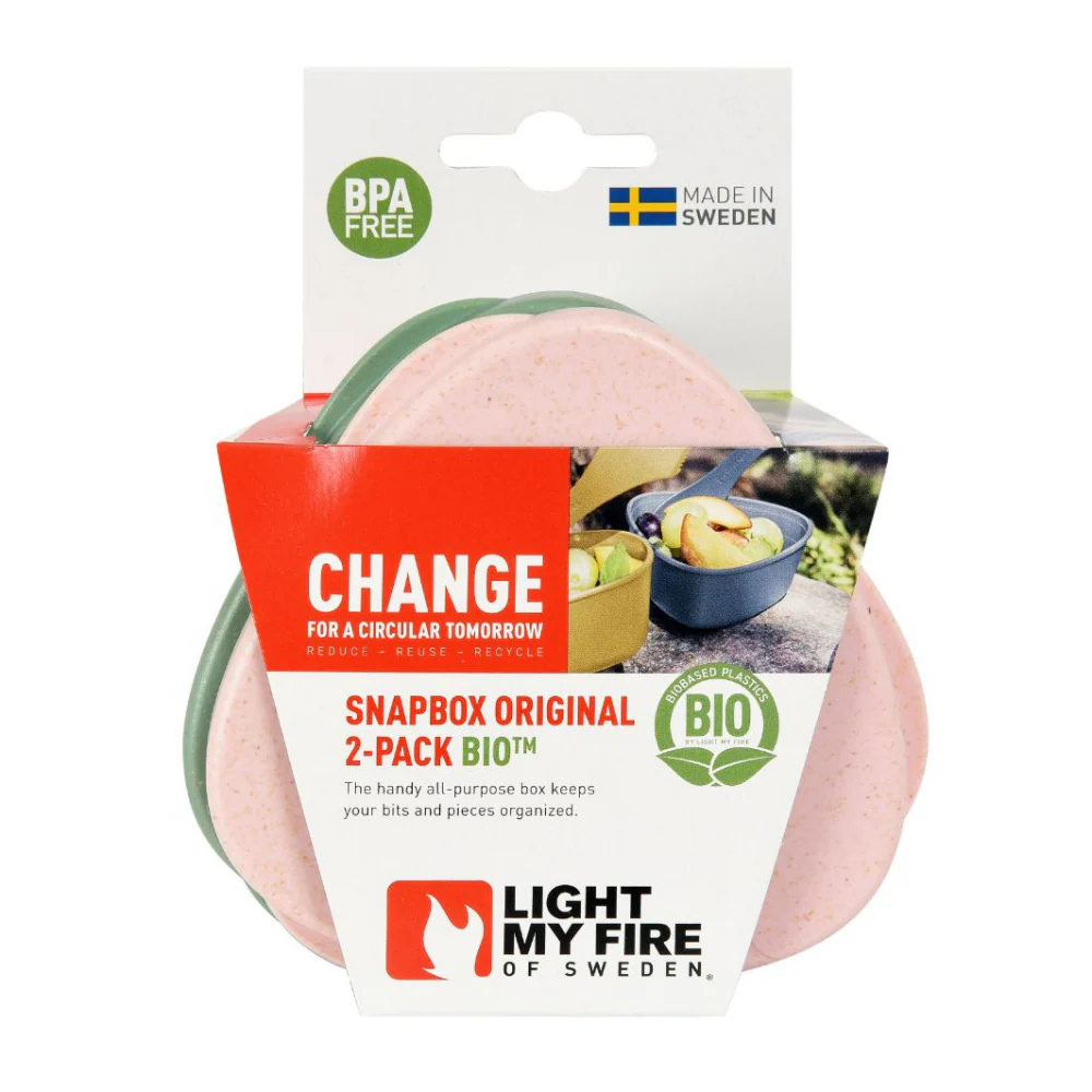 SNAPBOX O 2-PACK - SANDY GREEN / DUSTY PINK - Image 2