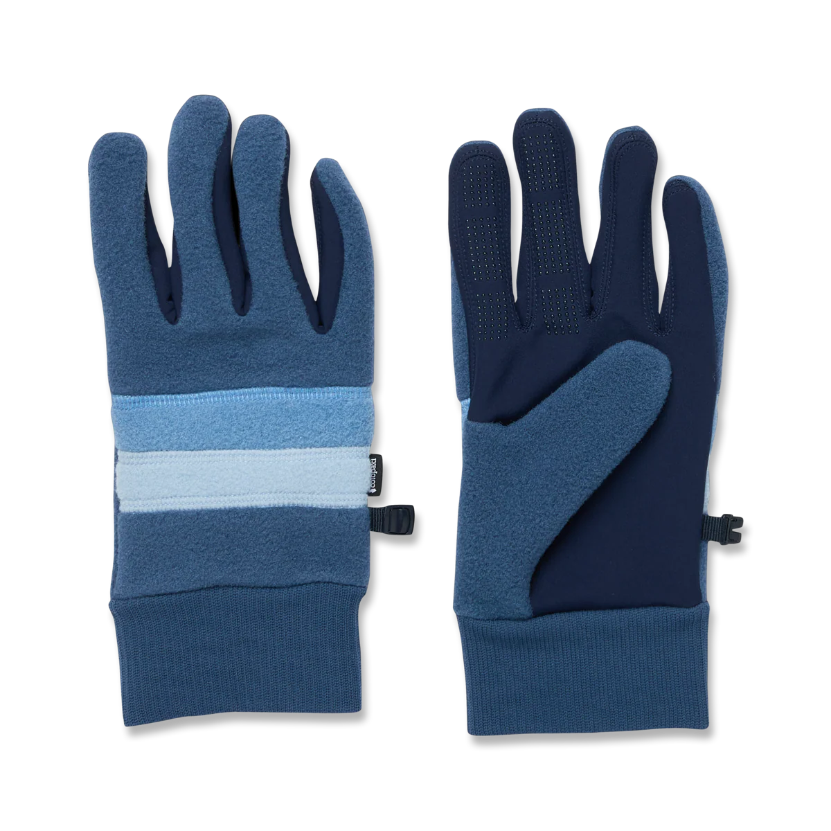 Teca Fleece Full Finger Gloves - DEEP SEA - Image 3