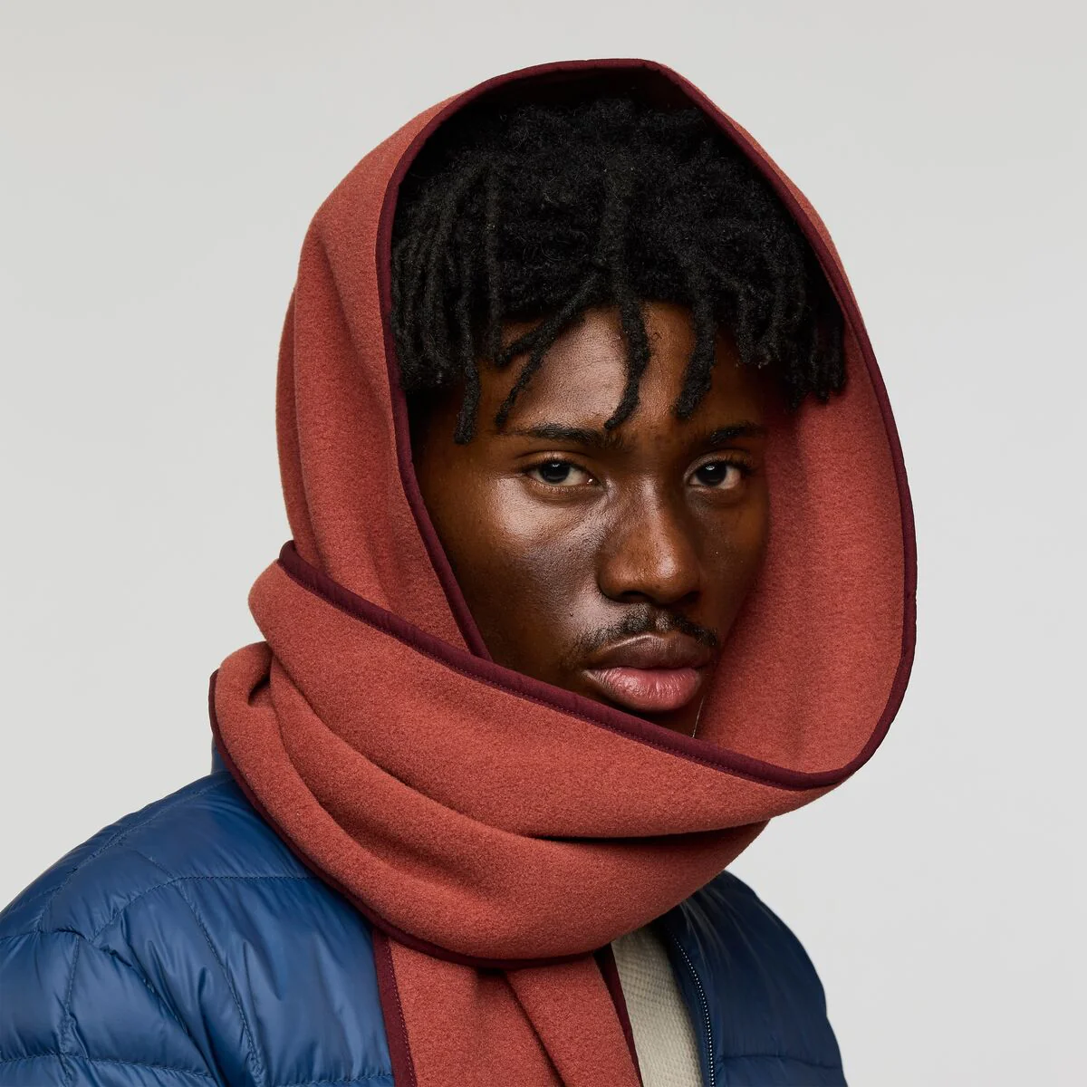 Teca Fleece Scarf - NUTMEG - Image 2