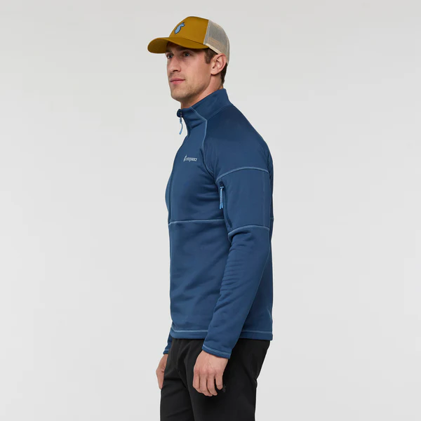 Tempa Fleece Half-Zip Pullover - DEEP SEA - Image 6