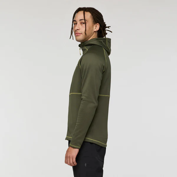 Tempa Fleece Hooded Jacket - FATIGUE - Image 5