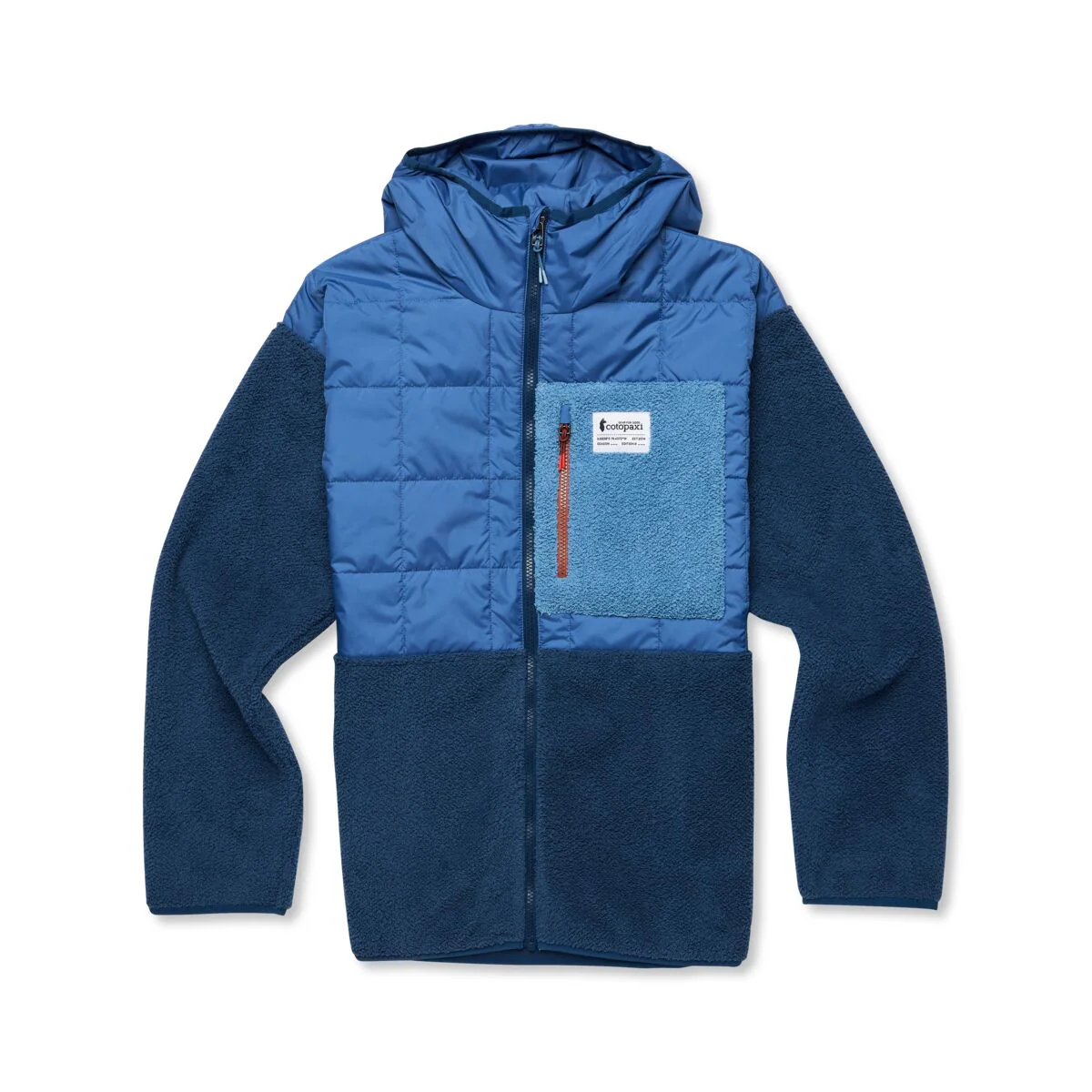 Trico Hybrid Hooded Jacket - DEEP SEA - Image 7