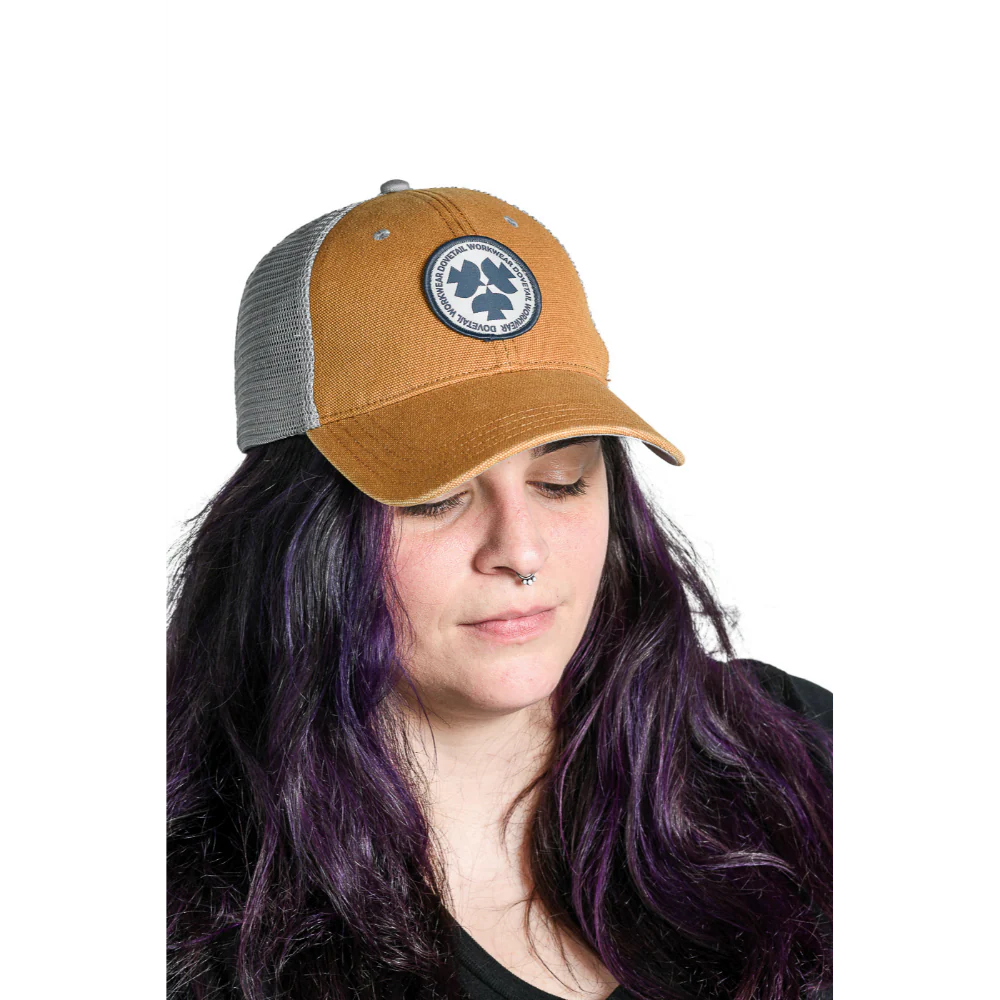 TRUCKER HAT - SADDLE BROWN