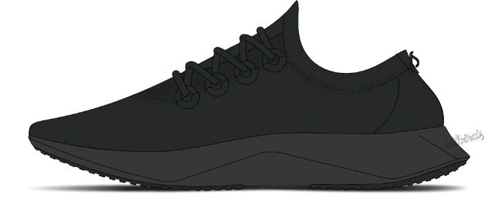 WOMENS WOOL DASHER 2 MIZZLES - NATURAL BLACK (DARK GREY)