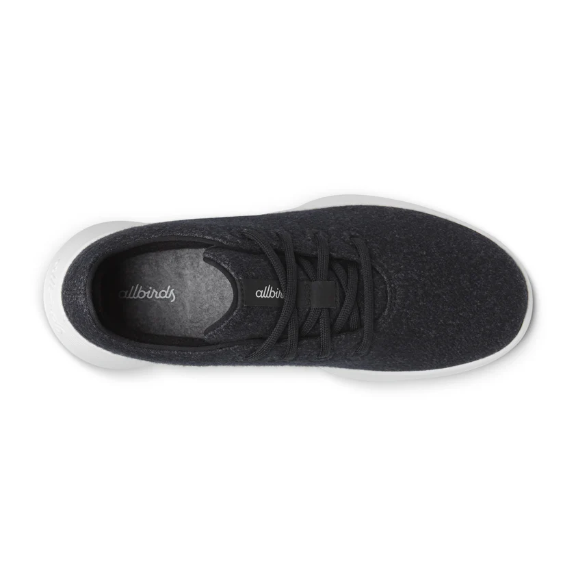 WOMENS WOOL RUNNER 2 - NATURAL BLACK (BLIZZARD) - Image 3