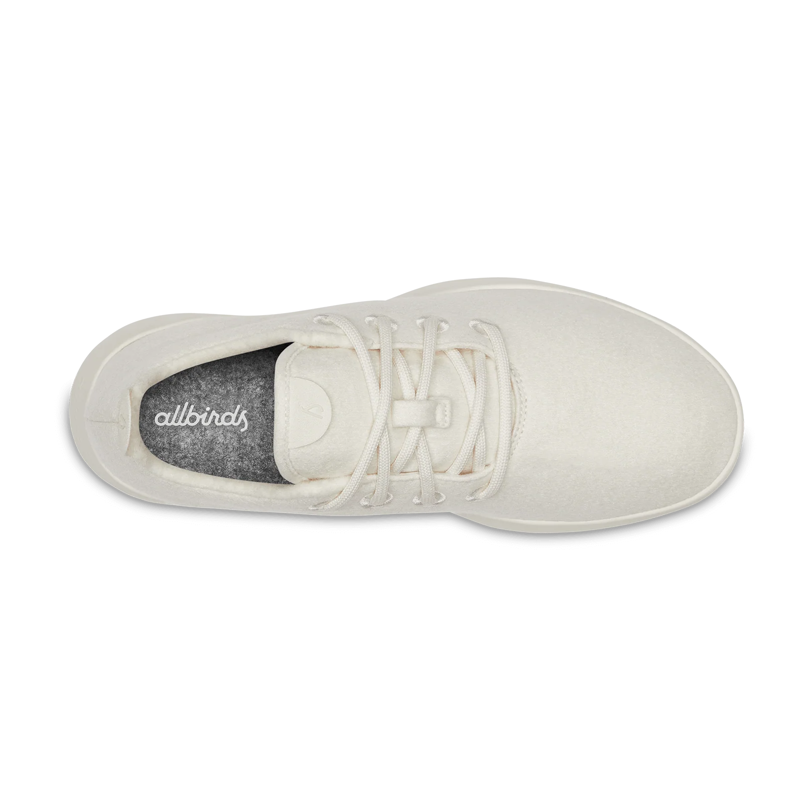 WOMENS WOOL RUNNER - NATURAL WHITE (CREAM) - Image 3