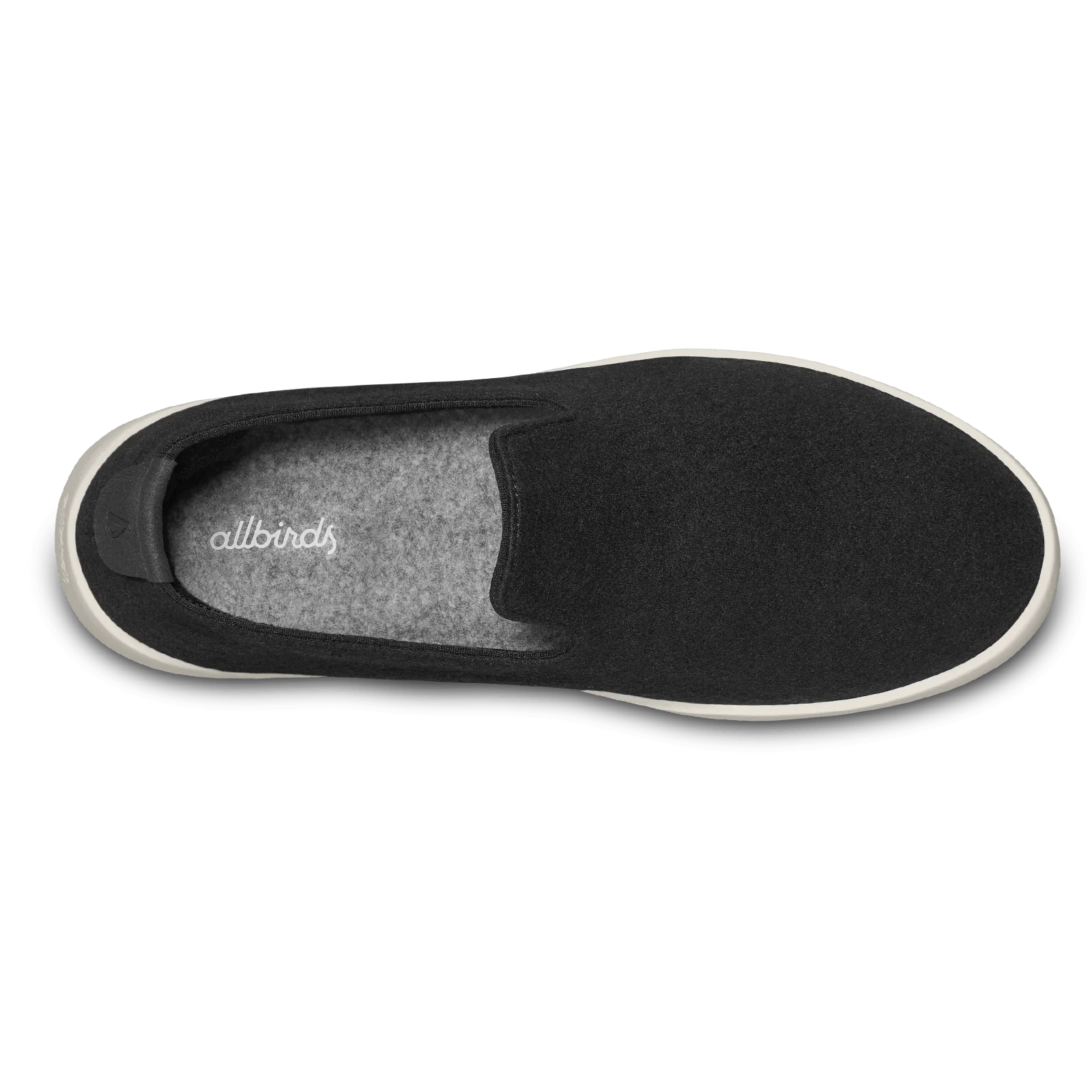 MENS WOOL LOUNGER - TRUE BLACK (CREAM) - Image 4