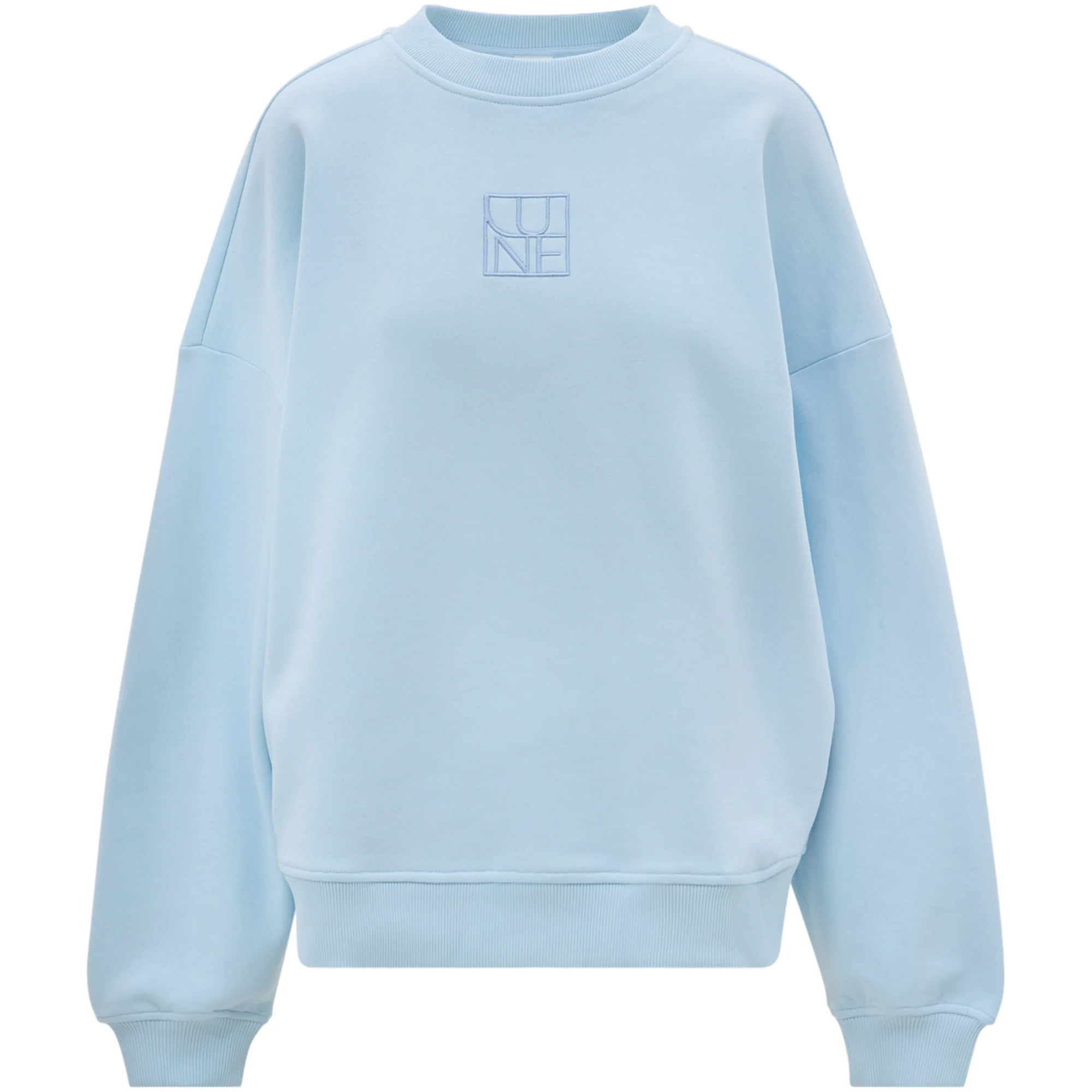 ZANY OVERSIZED SWEATSHIRT - ICE BLUE